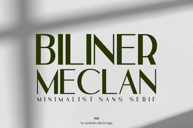 Biliner Meclan - Sans minimalista - Características Imagen 1