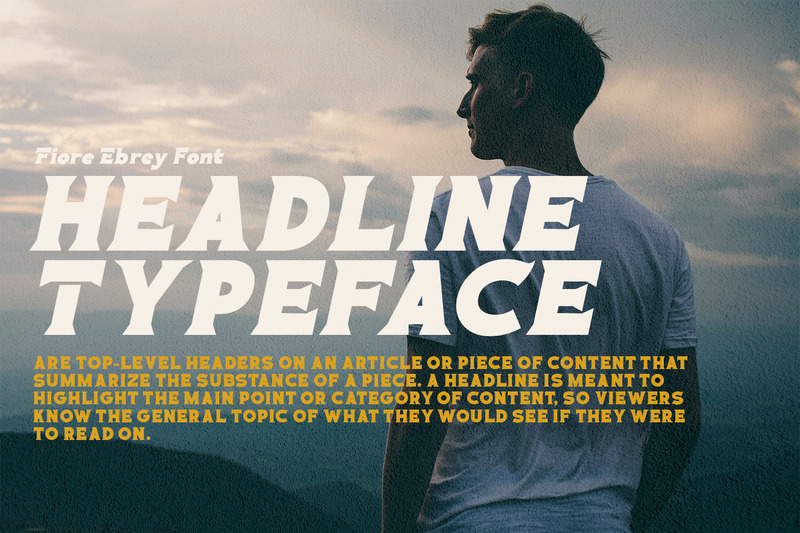 Fiore Ebrey - Wyświetl czcionkę - Obraz funkcji 8