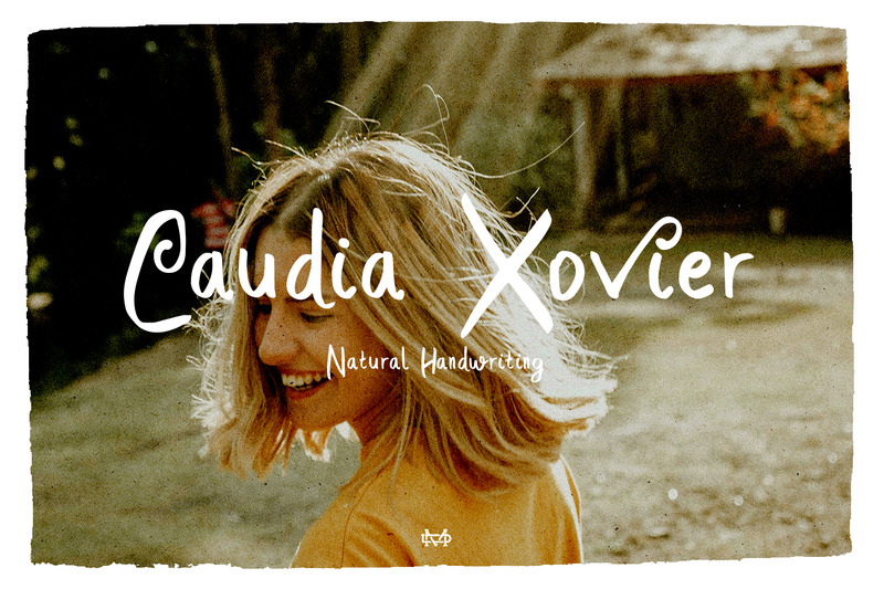 Caudia Xovier - Naturlig handskriven - Features Image 1