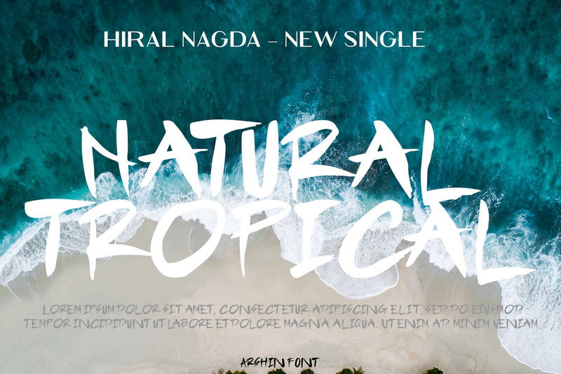 Arshin Handmade Brush Font - Features Image 3