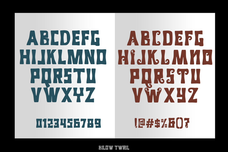 Billow twril - Visa teckensnitt - Features Image 5