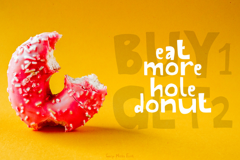 Garp Miska - грайливий шрифт - Features Image 5