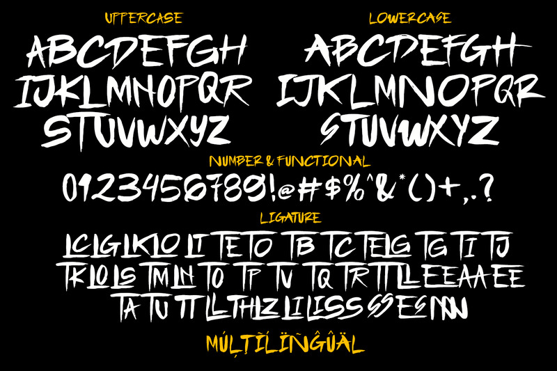 Arshin Handmade Brush Font - Features Image 8