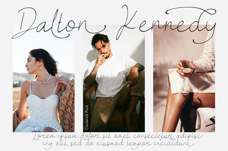 Carattere scritto a mano di Coolerick - Caratteristiche Immagine 9