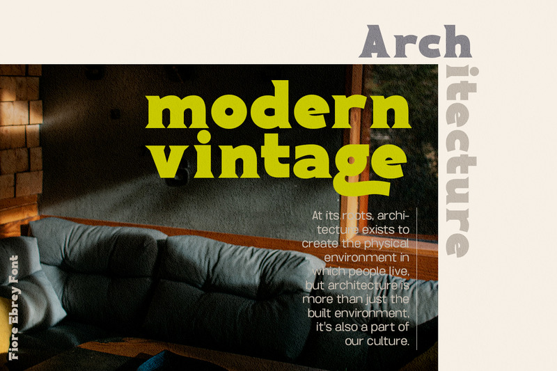 Fiore Ebrey - Wyświetl czcionkę - Obraz funkcji 6