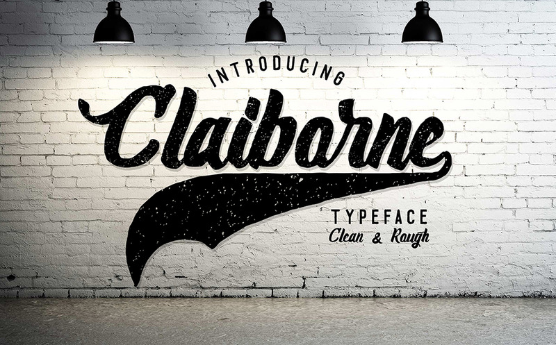 Claiborne typsnitt typsnitt - Features Image 1