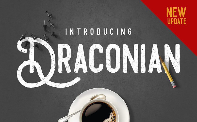 Fuente Draconian Typeface - Características Imagen 1