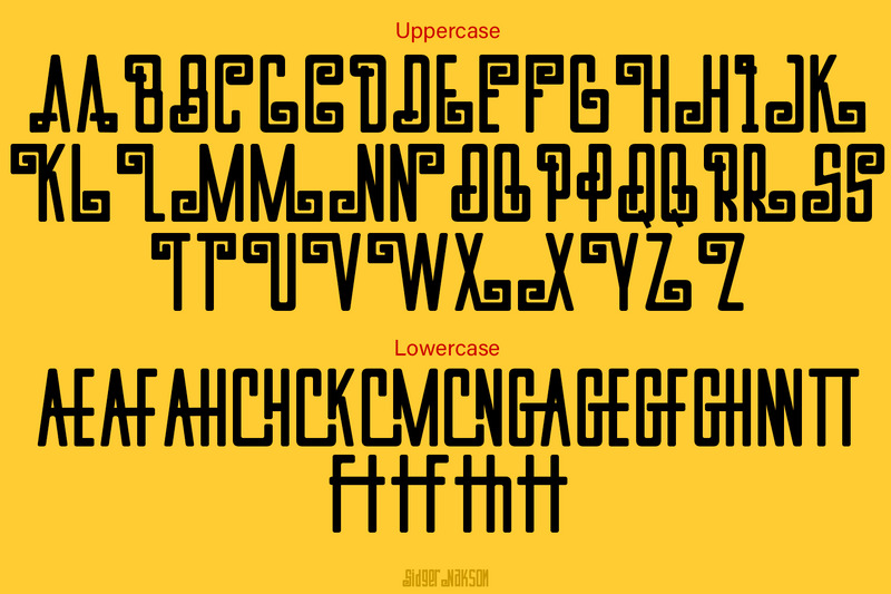 Sdger Nakson - Curly Font - Features Image 8
