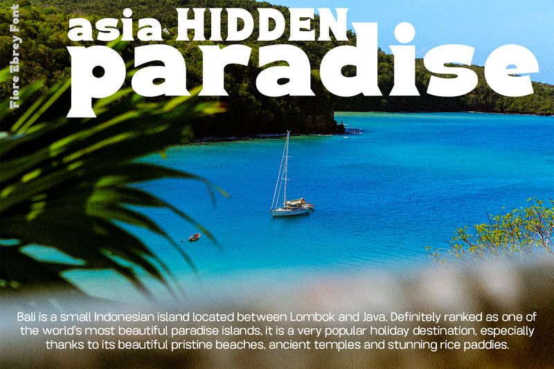 Fiore Ebrey - Wyświetl czcionkę - Obraz funkcji 4