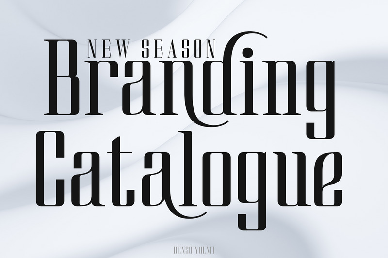 Benso Yolmi Display Serif - Caratteristiche Immagine 9