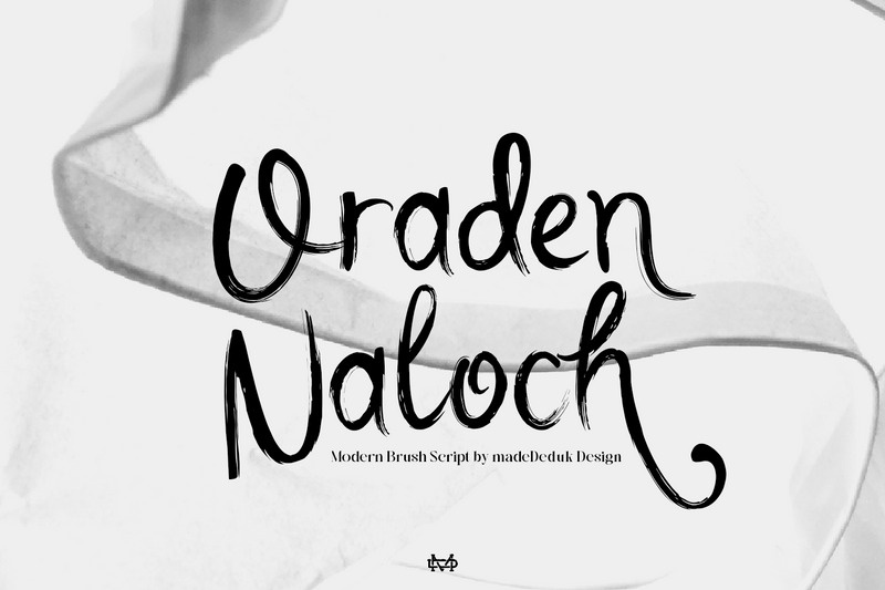 Oraden Naloch - Modern Brush Script - Features Image 1