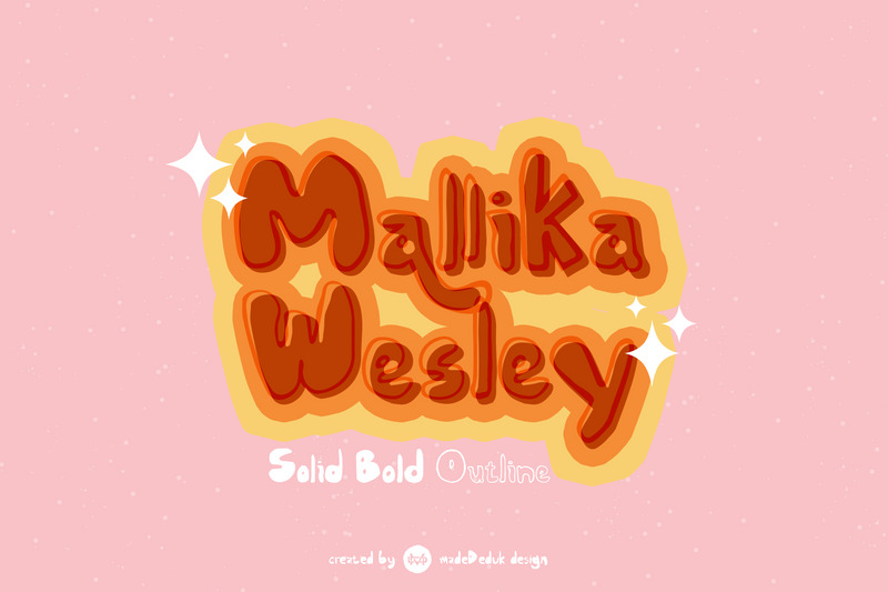 Mallika Wesley - Playful Font - Features Image 1