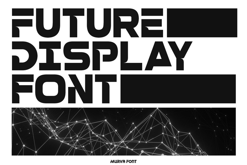 Murva - nowoczesna rozszerzona czcionka - Obraz funkcji 2