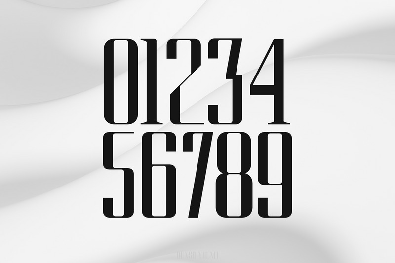 Benso Yolmi Display Serif - Caratteristiche Immagine 7