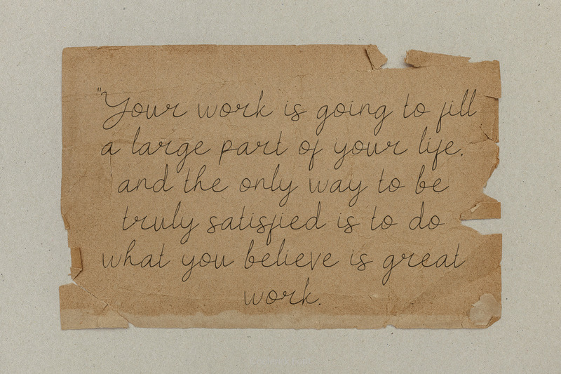 Carattere scritto a mano di Coolerick - Caratteristiche Immagine 5