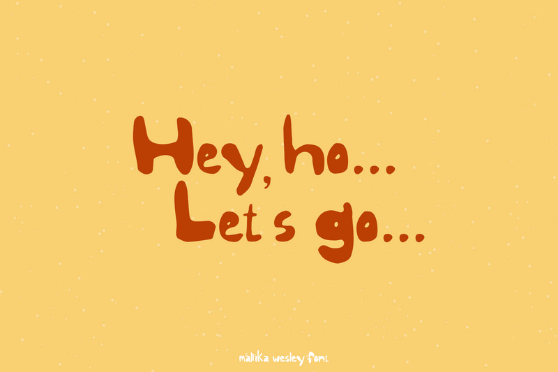 Mallika Wesley - Playful Font - Features Image 3