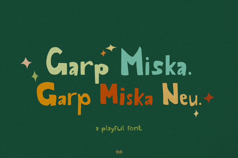 Garp Miska - грайливий шрифт - Features Image 1