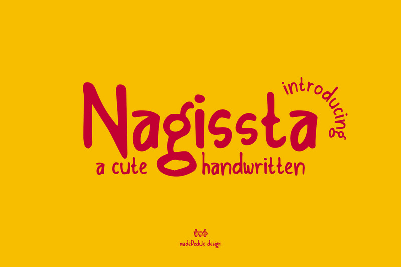 Nagista - una linda fuente manuscrita - Características Imagen 1