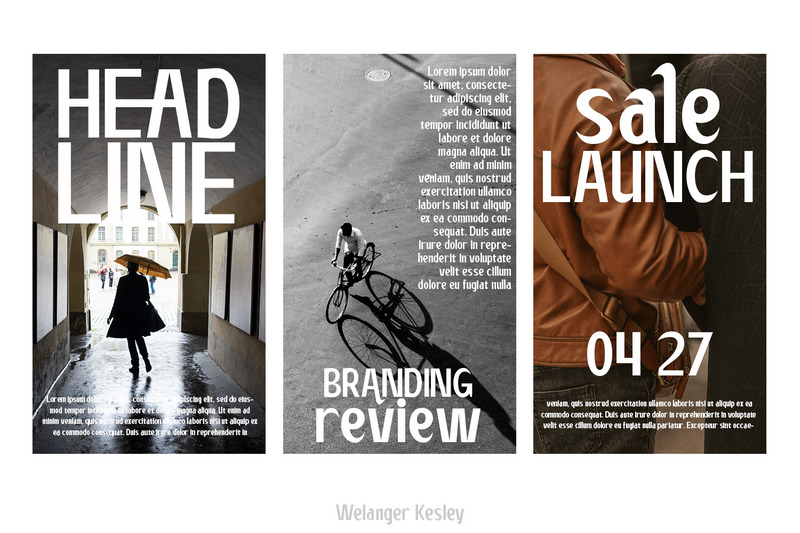 Welanger Kesley - Display Font - Features Image 8