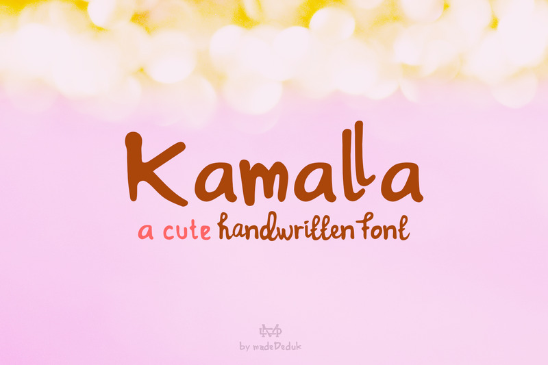 Kamalla - un lindo dúo de fuentes - Características Imagen 1
