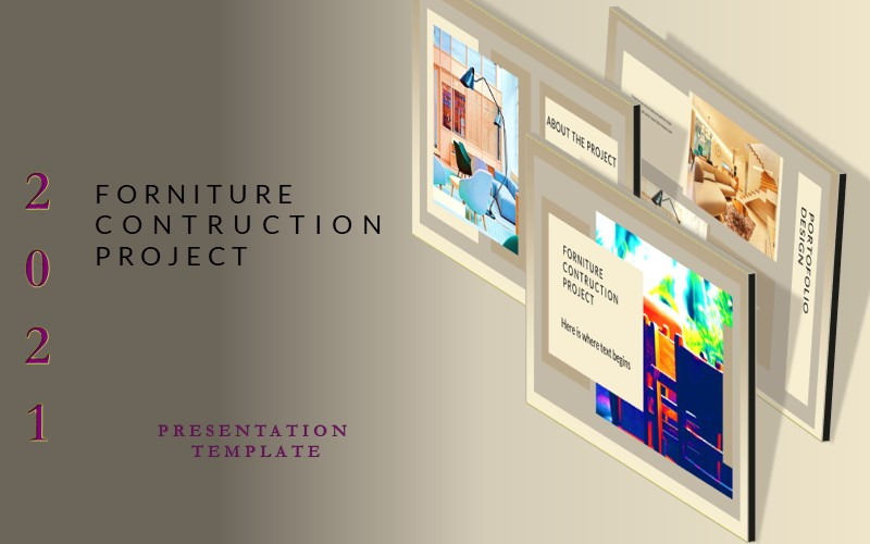FORNITURE - Безкоштовний шаблон презентації PowerPoint - Features Image 2