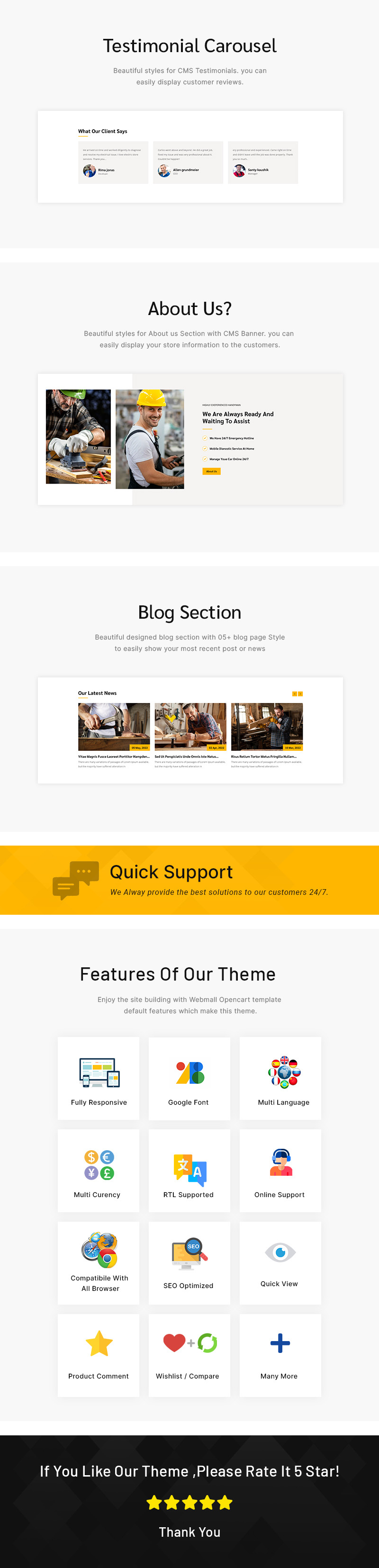 Handyman - Handyman, Plumber, Renovation, Maintenance Service Elementor WordPress Theme - Features Image 2