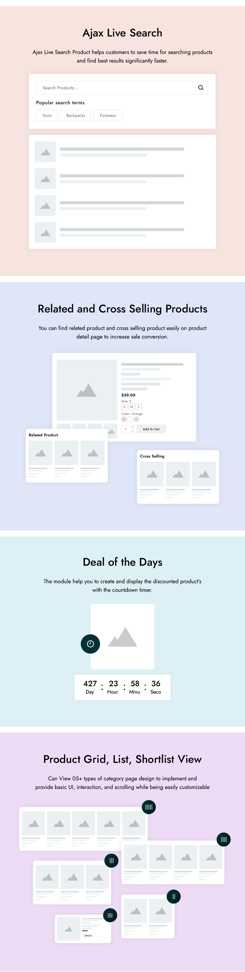 Jewelo - Jewellery And Accessories Multipurpose Responsive Prestashop Elementor Store - Features Image 4
