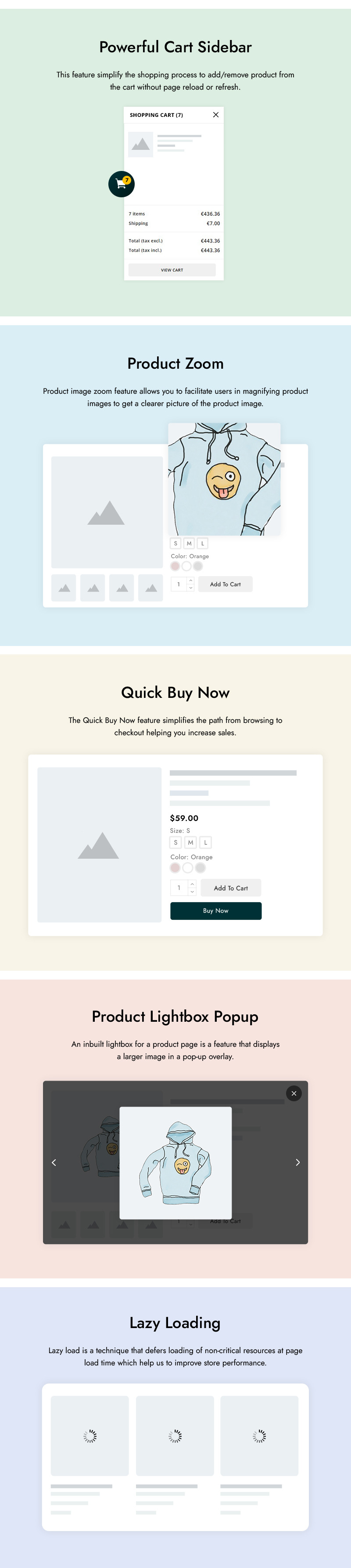 FreshMart – Tema responsivo para Prestashop Elementor para mercearia e produtos orgânicos - Features Image 5