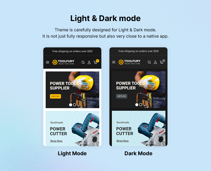 Toolfury - Thème réactif Elementor WooCommerce pour magasin de quincaillerie et d'outils - Caractéristiques de l’image 3