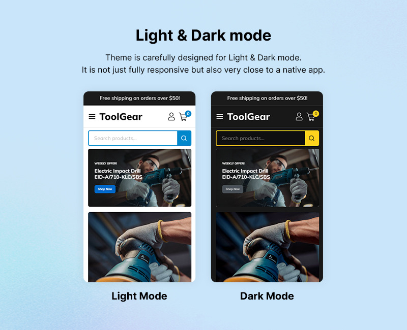 Toolgear - Ferramentas, Peças e Equipamentos - Tema Multiuso WooCommerce Responsivo - Features Image 3