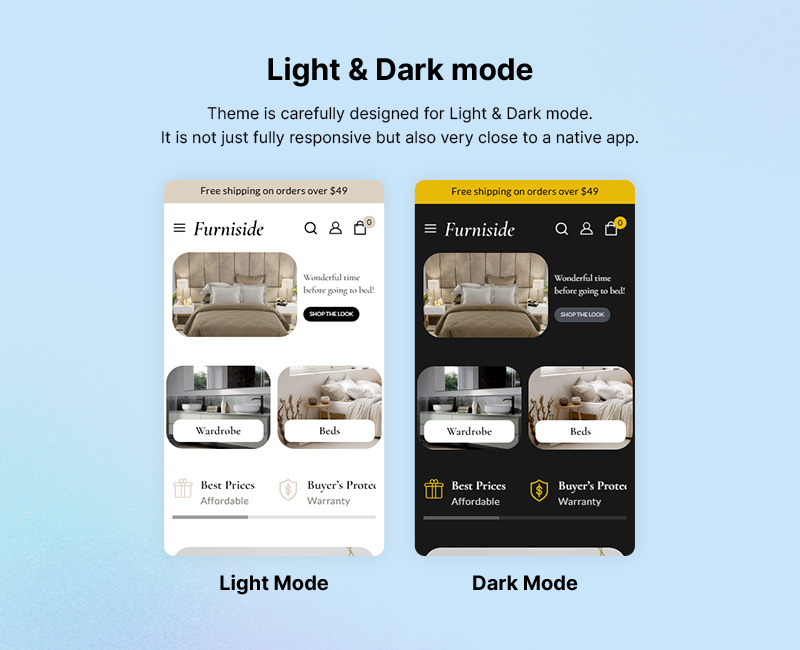 Furniside — Премиальная адаптивная тема WooCommerce Elementor для мебели и интерьера - Features Image 3