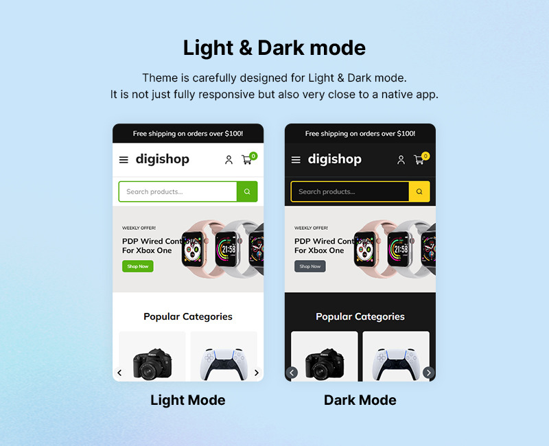 Digishop - Electronics, Gadgets and Technology Multipurpose WooCommerce Theme - Features Image 3