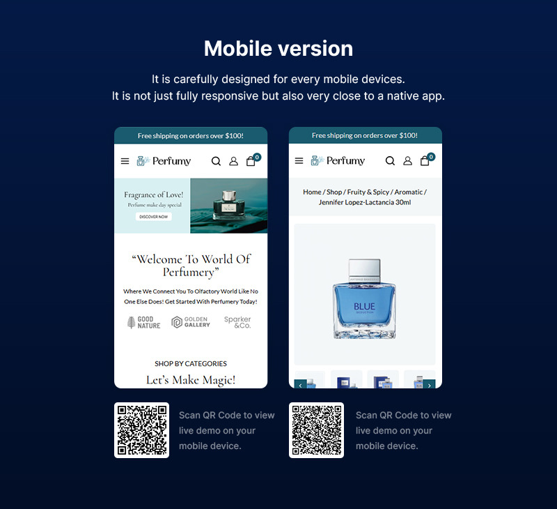 Perfumy - Perfumes, Deos and Fragrances WooCommerce Elementor Responsive Theme - Features Image 2