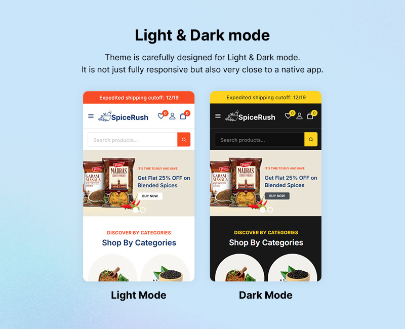 Spicerush — магазин специй и сухофруктов для Elementor WooCommerce. Адаптивная тема. - Features Image 3