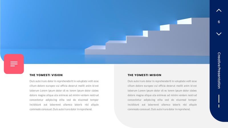 Presentazione di diapositive Google di Yomesti Creative Business - Caratteristiche Immagine 6