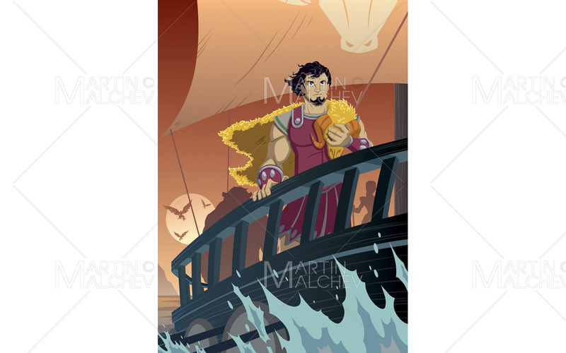 Jason och Argonauterna vektorillustration - Features Image 1