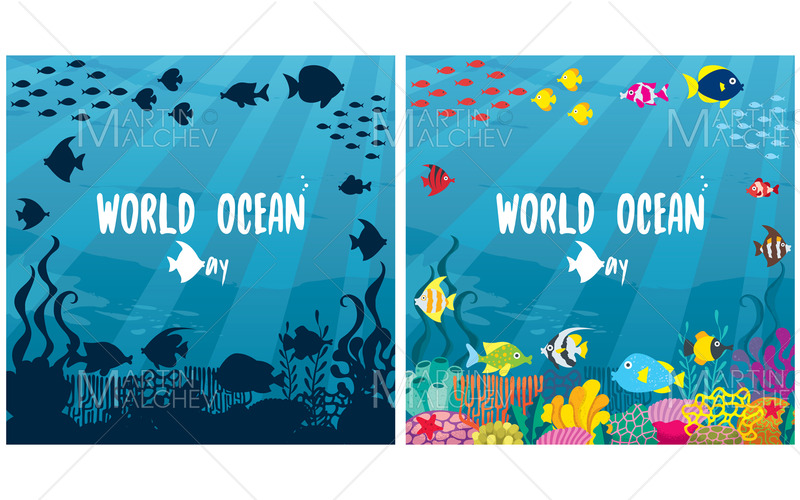 World Ocean Day Vector Illustration - Features Image 1
