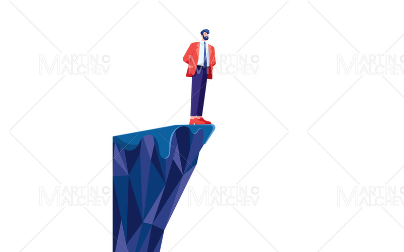 Über der Edgeon White Vector Illustration - Eigenschaften Bild 1