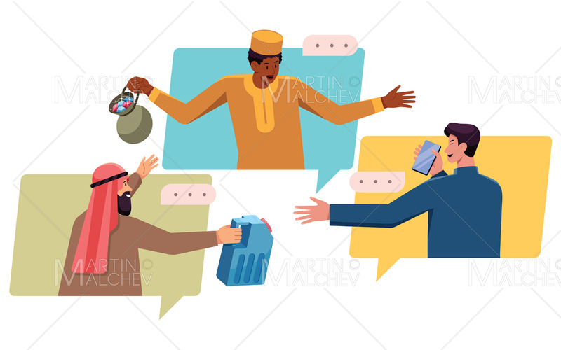 International Trade Online Vector Illustration - Features Image 1