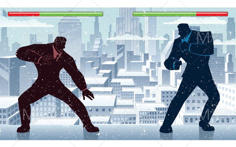 Vektor för illustration för kampkonkurrenskamp - Features Image 1