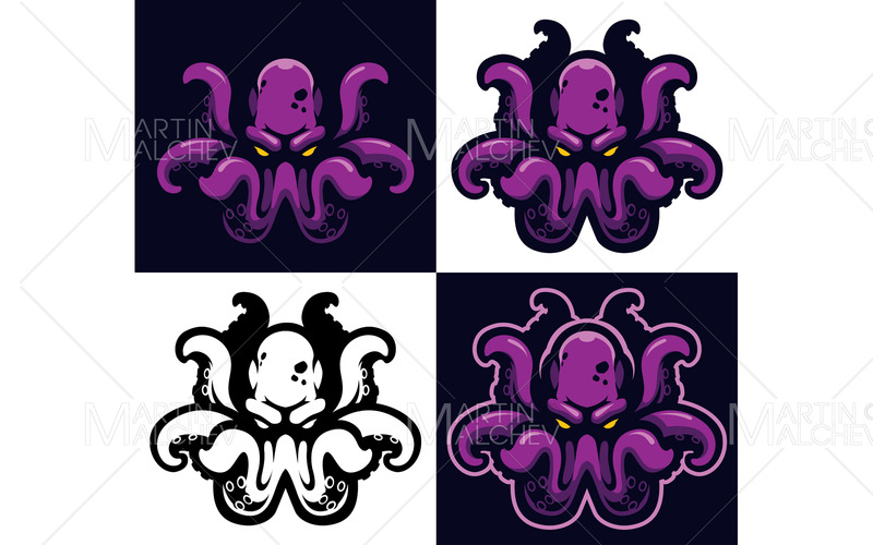 Kraken maskot symbol - Features Image 1