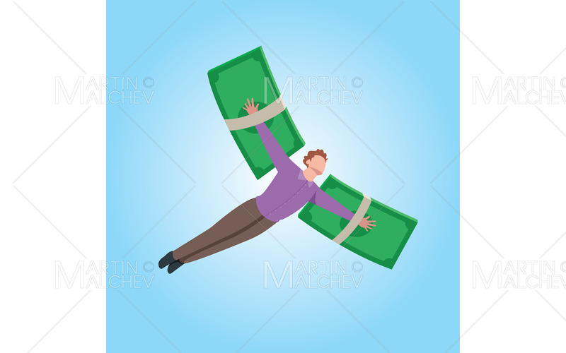 Finansiell frihet konceptillustration - Features Image 1