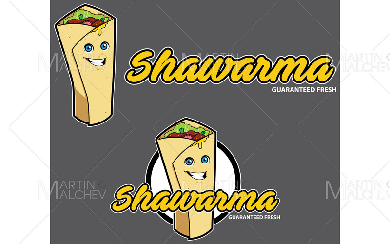 Shawarma Mascot Design Vector Illustration - Features Image 1
