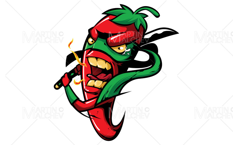 Hot Red Chili Pepper Ninja - Features Image 1