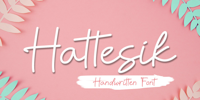 Hattesik typsnitt - Features Image 1