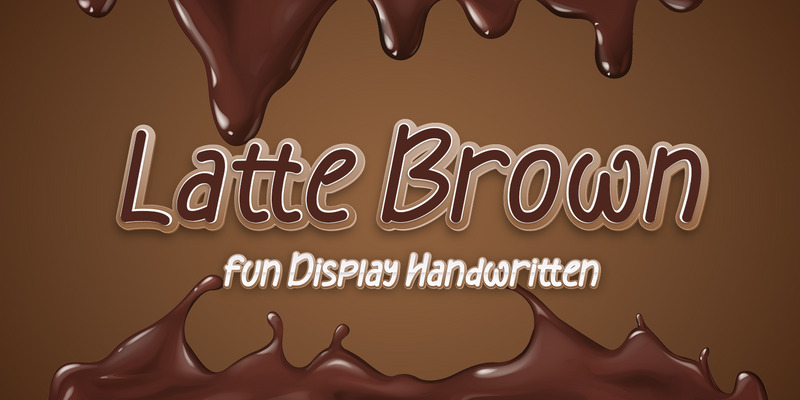 Latte Brown typsnitt - Features Image 1