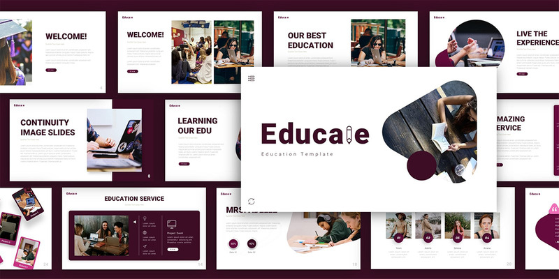 Educale Education Presentation Шаблоны презентаций PowerPoint - Features Image 2