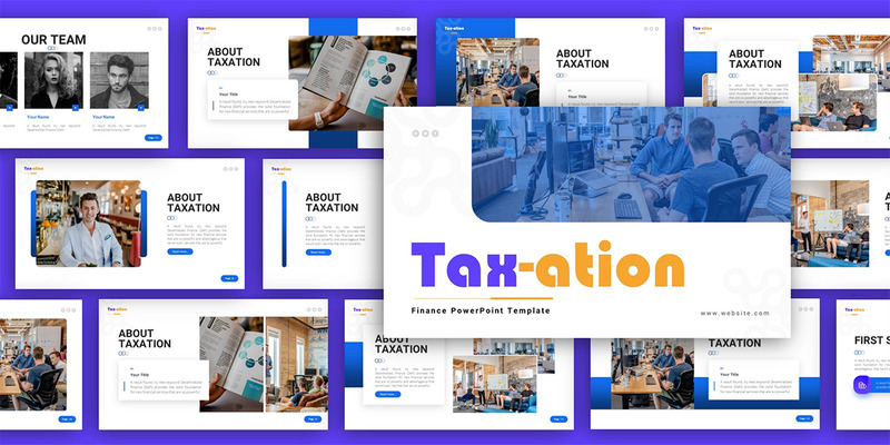 Taxation Finance Multipurpose Powerpoint Presentation Template Taxation Finance Multipurpose Powerpoint Presentation Template