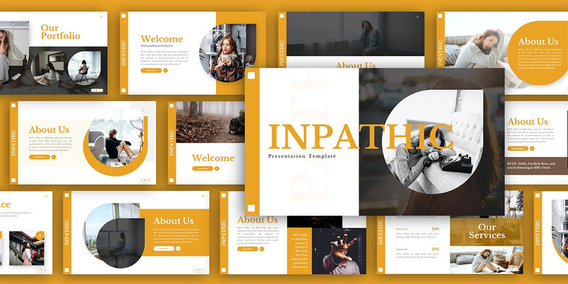 Inpathic Mental Health Presentation Template - Features Image 2