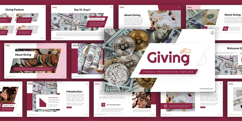 Giving Finance Multipurpose PowerPoint Presentation Template - Features Image 2